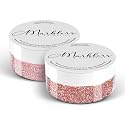 MARBLERS Twinkle Face & Body Glitter Duo [Unicorn Pink & Holo Pink Rose] 0.36oz (10g) | Non-Toxic | Cruelty-Free | Eyeshadow, Nail Polish, Nail Art | Beauty & Personal Care MARBLERS