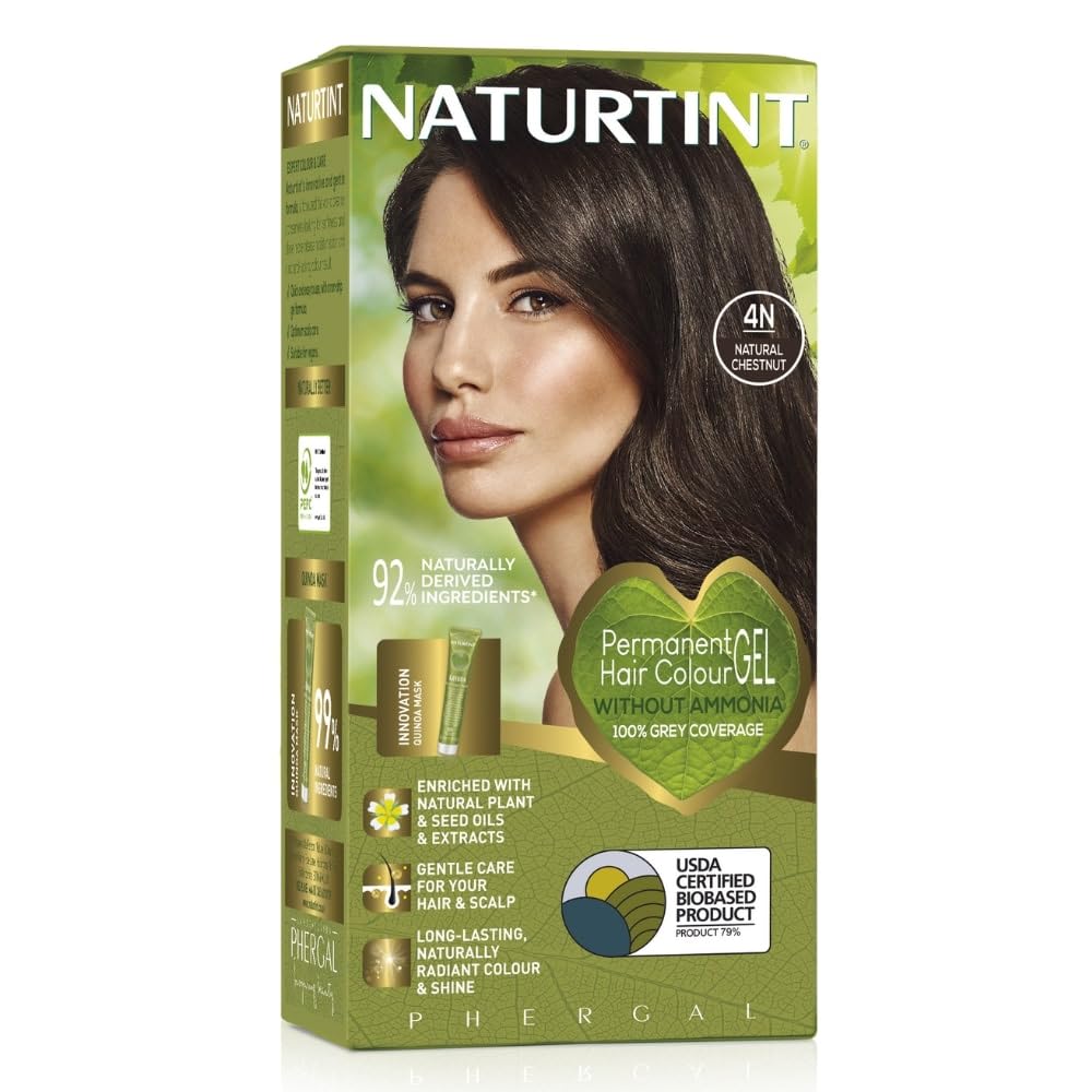 Naturtint Hair Color Permanent, 4N Natural Chestnut, 5.28 Ounce Beauty & Personal Care Naturtint