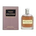 EBC Perfume Very Excited Men Perfume 3.4 Fl Oz Eau De Parfum Vaporisateur Spray - Long Lasting, Myrtle, Bergamot, Hazelnut, Oil From France Beauty & Personal Care EBC Perfume