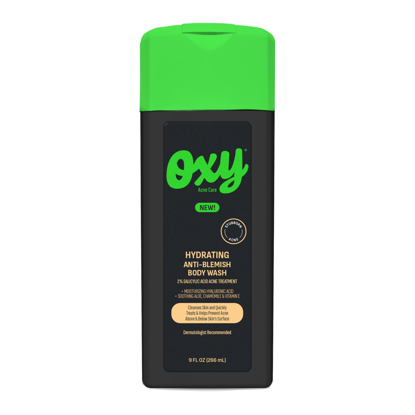 Oxy Stubborn Acne Anti-Blemish Body Wash Teens, 2% Salicylic Acid, Hydrating Face & Body Wash Clears & Prevents Breakouts, Fast-Acting Acne Treatment Beauty & Personal Care Oxy