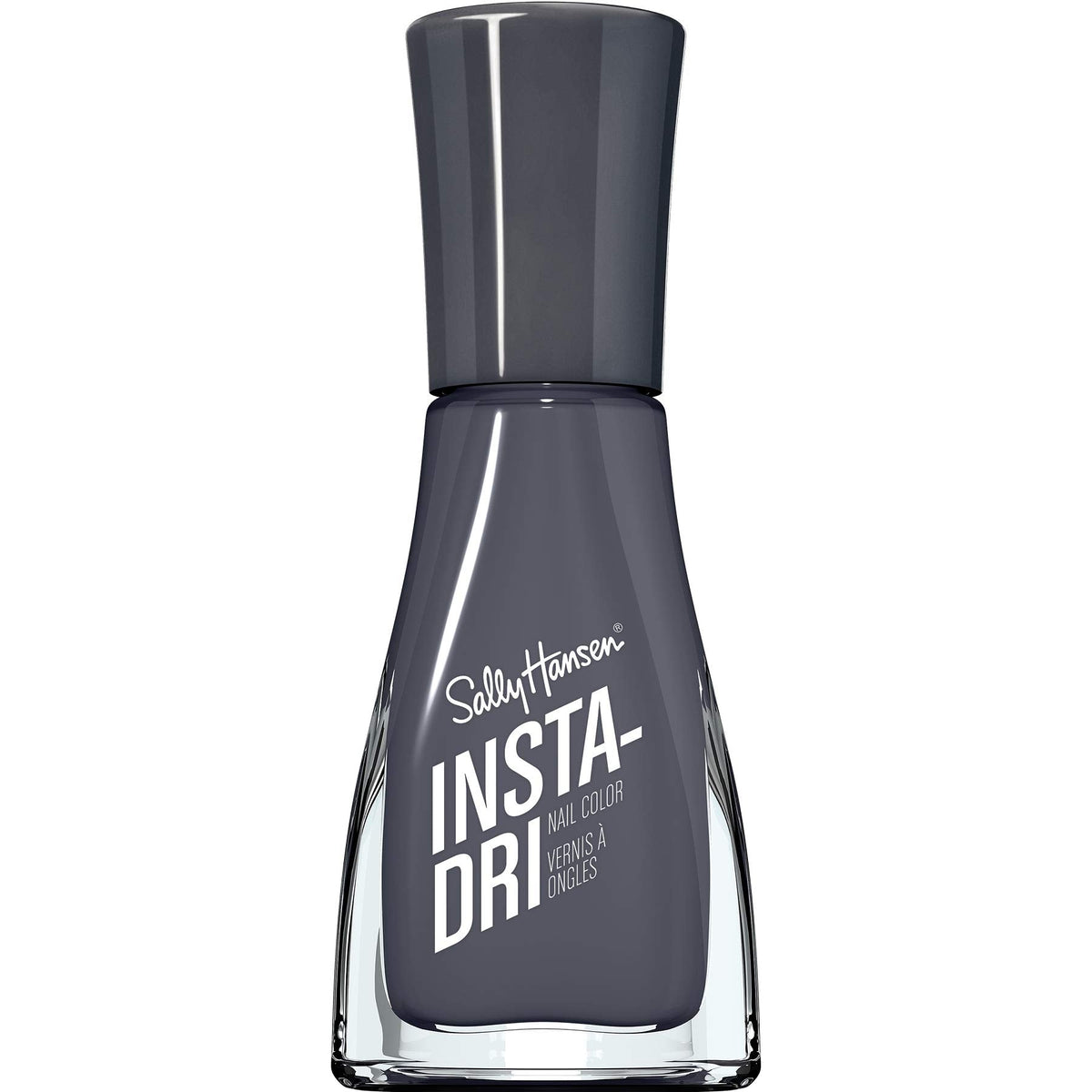 Sally Hansen Insta-Dri, Grease Lightening, Quick Dry, Long Lasting, Opaque, Shiny Black Nail Polish Beauty & Personal Care Sally Hansen