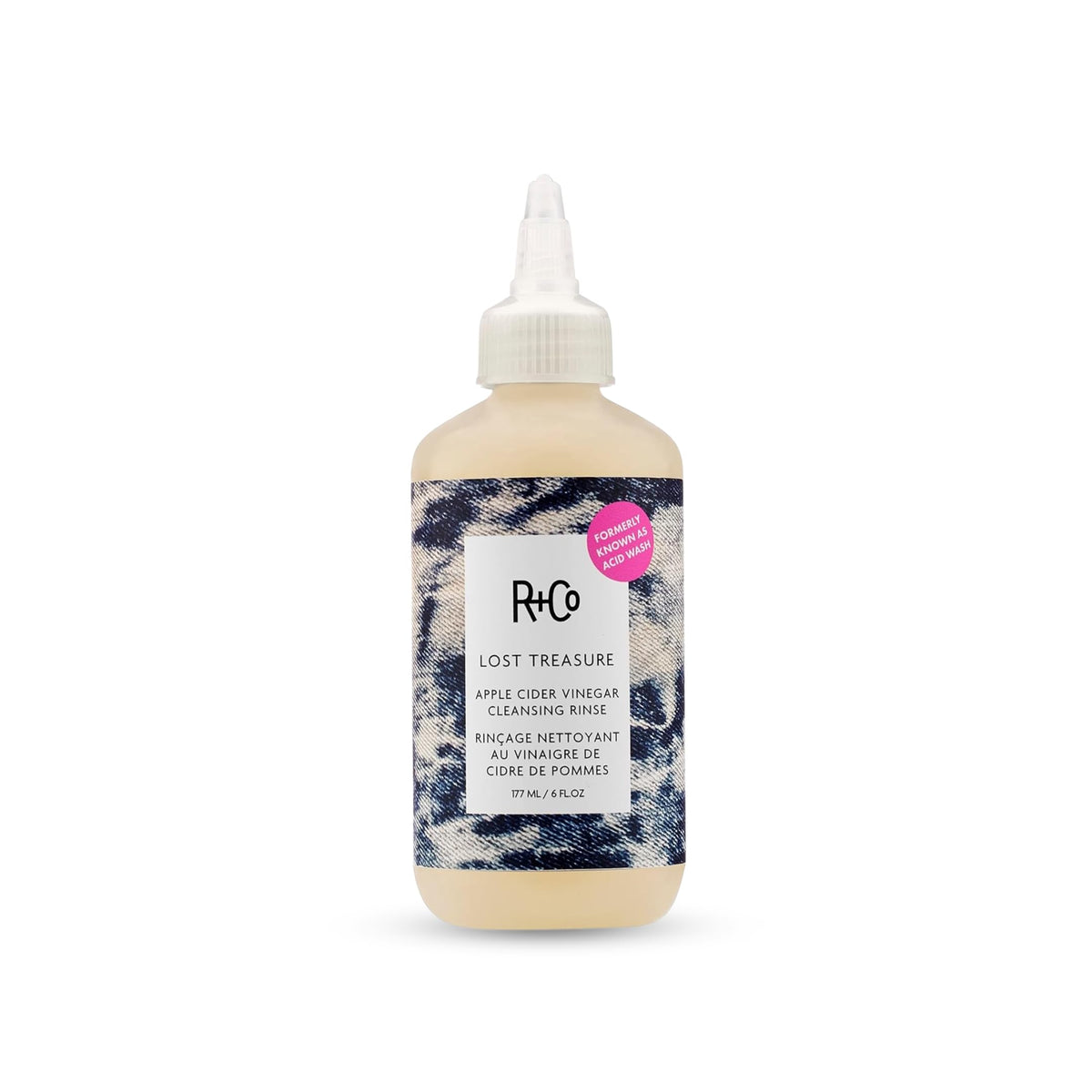 R+Co APPLE CIDER VINEGAR Cleansing Rinse, 6 Oz