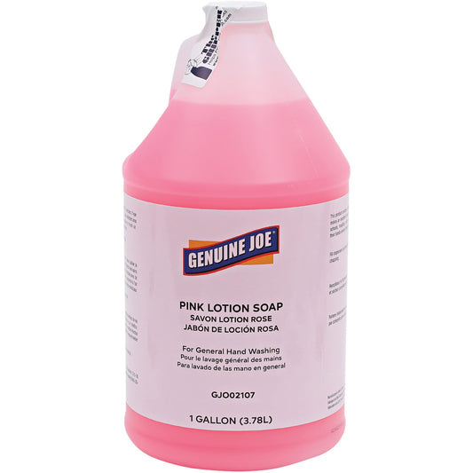 Genuine Joe GJO02107 Pink Lotion Soap Beauty & Personal Care Genuine Joe