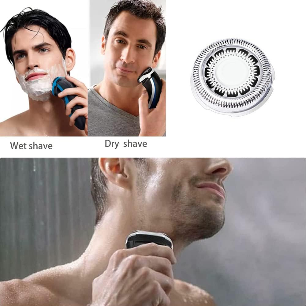 3pcs Shaver Replacement Heads for Philips Norelco 9000 S9000 Series 8000(S8xxx) S9800 S9850 S9988 S7310 S9531/84 Shaving Head Razor Blade Beauty and Personal Care Tuchaolan