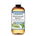 De La Cruz Rosemary Mint Oil Blend for Hair & Scalp - Revitalizing Formula with Castor, Avocado and Olive Oils- Naturally Moisturizing - 8 FL OZ Beauty & Personal Care De La Cruz