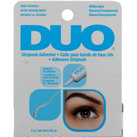 Duo Eyelash Adhesive 0.25oz White/Clear (3 Pack) Beauty & Personal Care DUO