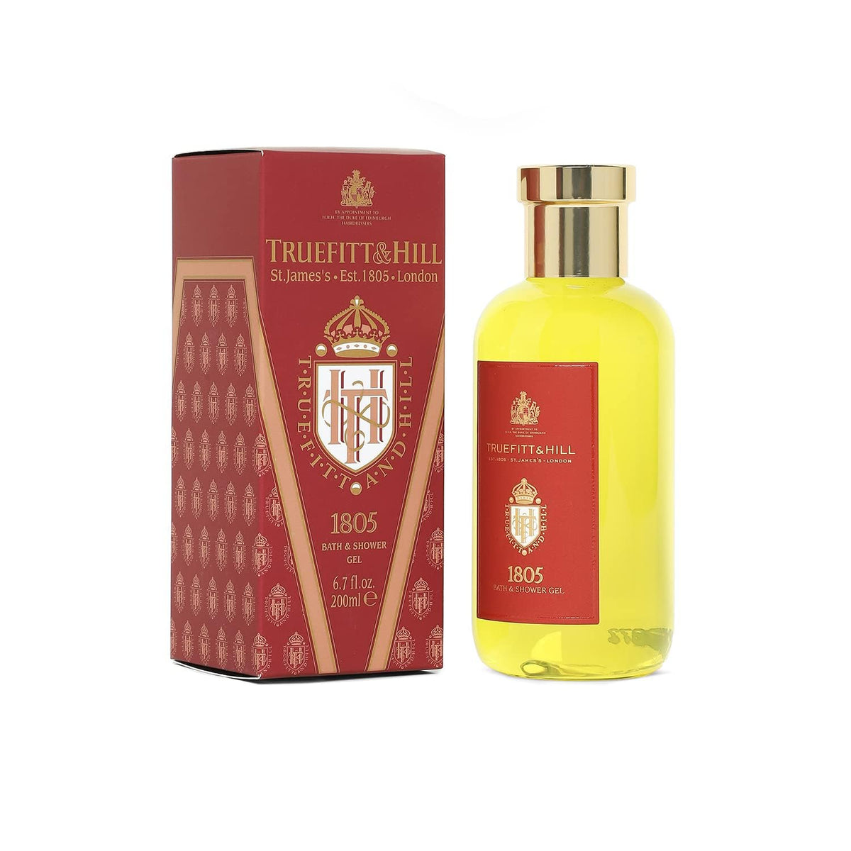 Truefitt & Hill 1805 Bath & Shower Gel, For Men 200Ml, 6.7 Ounce Beauty & Personal Care Truefitt & Hill