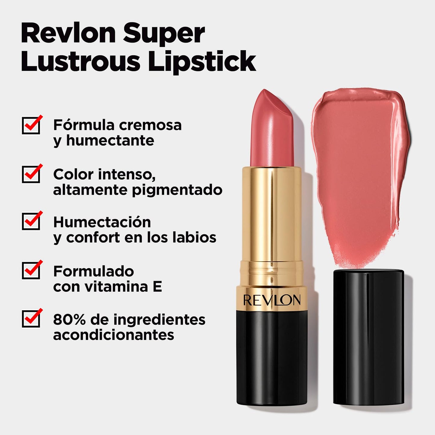 Revlon Super Lustrous Lipstick, Creamy Formula For Soft, Fuller-Looking Lips, Moisturized Feel, 803 Whiskey Business, 0.15 oz Beauty & Personal Care REVLON