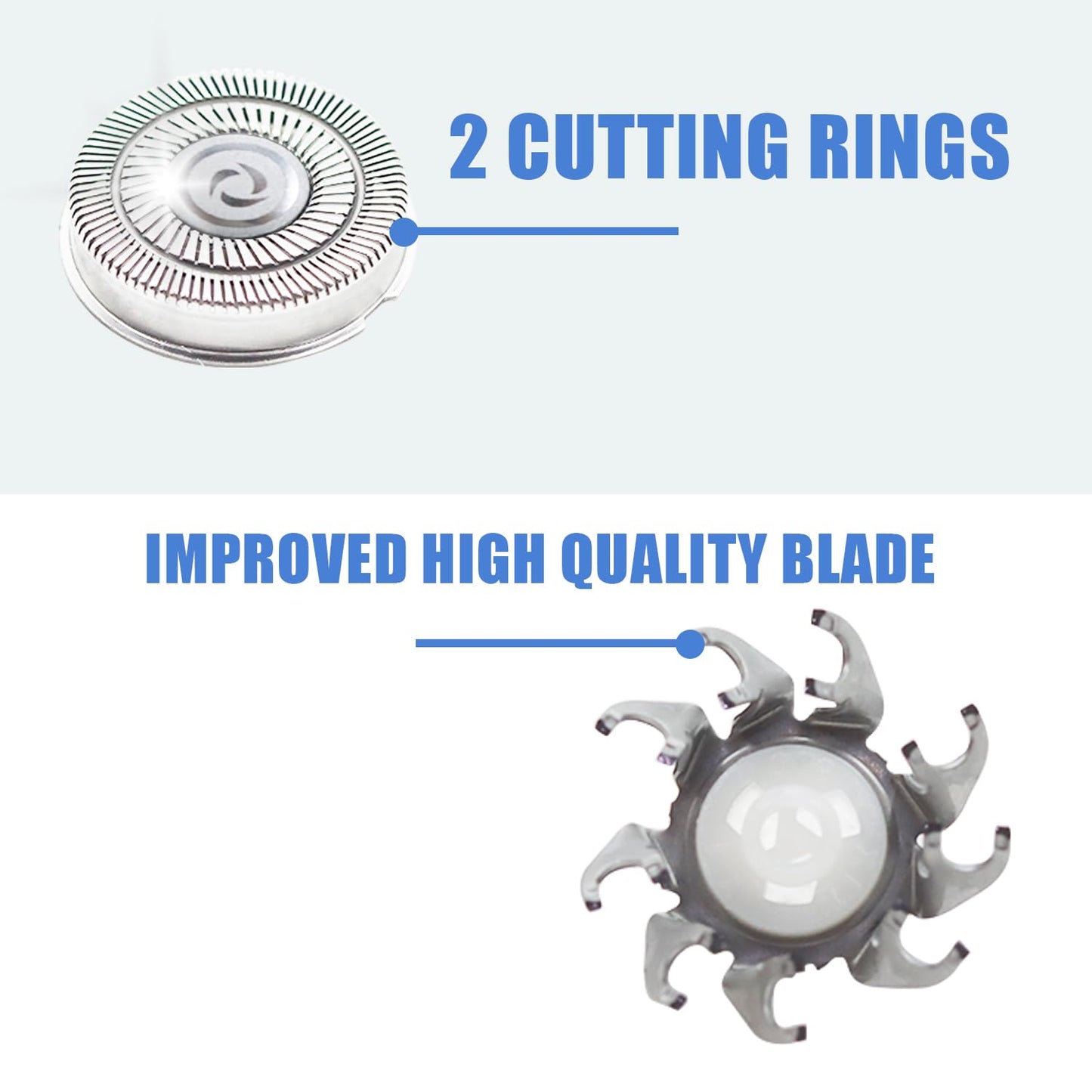 Shaver Replacement Blades compatible with Skul Shaver Pitbull Gold PRO Shaver Replacement Blade,Shaver Replacement Heads for Pitbull Platinum Pro Beauty and Personal Care Audoc