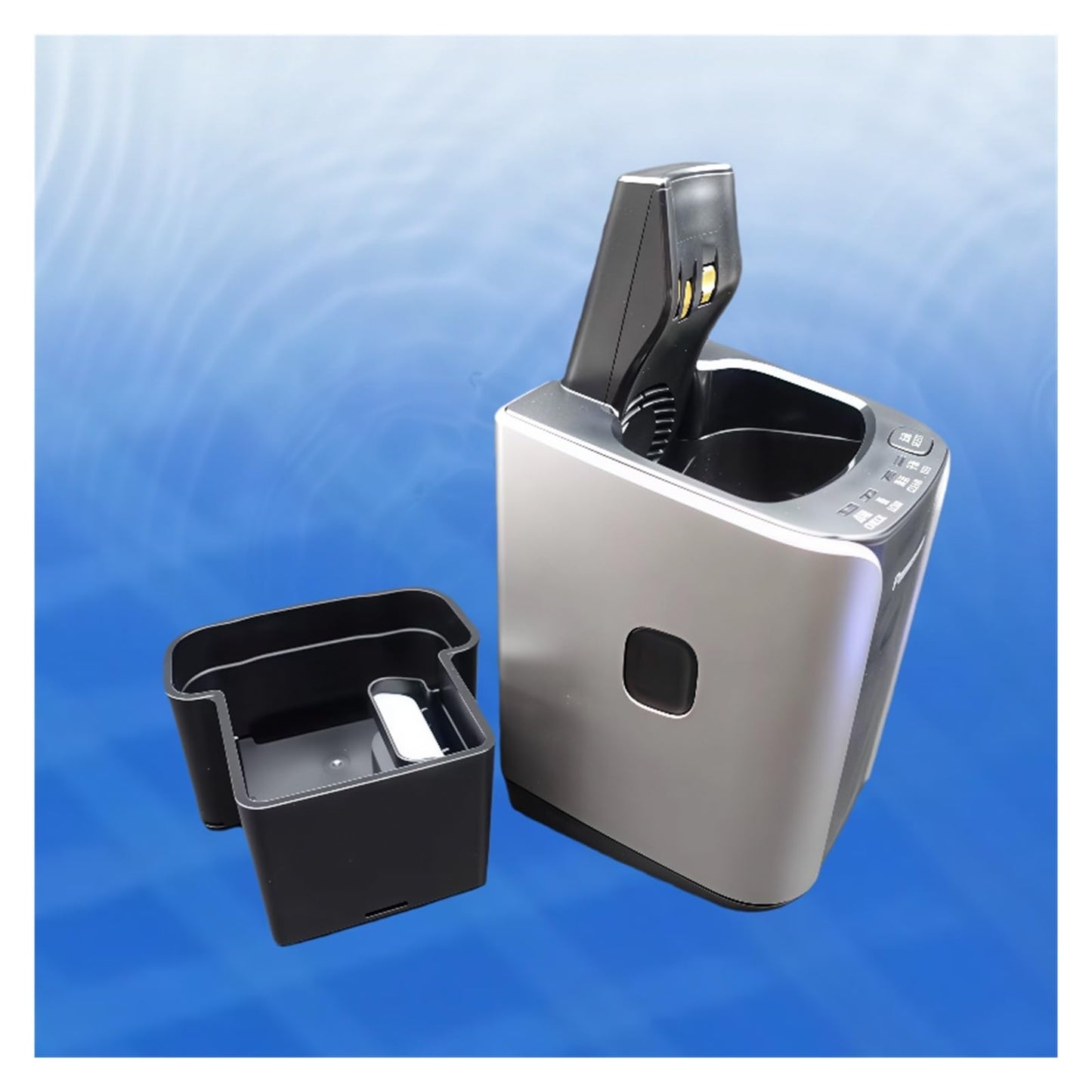 Electric Shaver Accessory Cleaning Base - Compatible with Panasonic ES-CLV9A/ES-CLV7A/ES-ELV7AE3/ES-LV9B/ES-LV7B/ES-CLV9B/ES-CLV7B Beauty and Personal Care Orfdcnhlkc