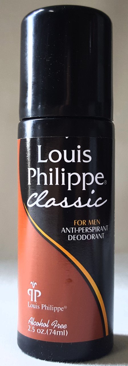 4 Louis Philippe for Men Anti-perspirant Deodorant Original 2.5 OZ New Roll On Beauty and Personal Care Caseeto