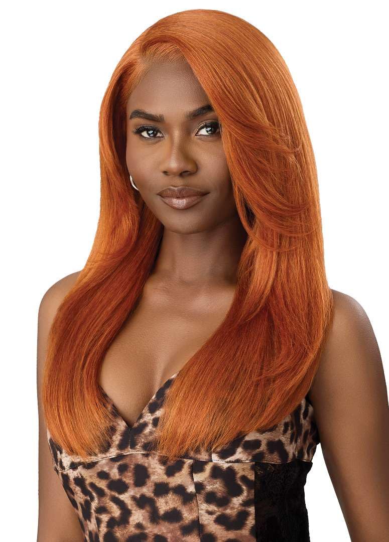 Outre Lace Front Wig - Melted Hairline - TruCurve - TruCurve 1 (DRST HAZELNUT SWIRL)