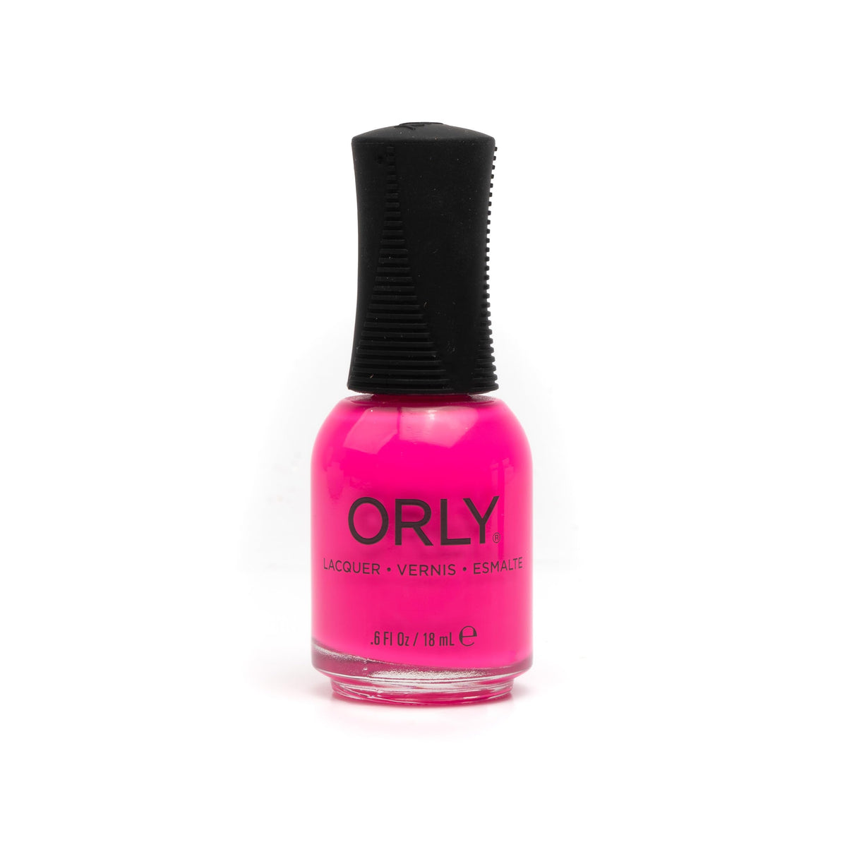 Orly Neon Nail Polish - That’s Hot | Hot Pink Crème | Bright, Bold Nails | Full Coverage in Just Two Coats | Stays On Without Chipping for Days | Easy