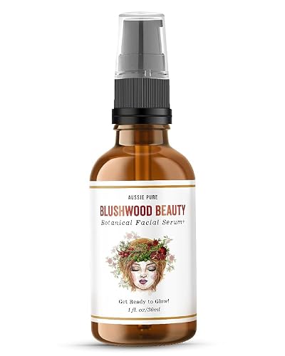 Aussie Pure Blushwood Beauty Botanical Facial Serum, Blushwood Berry (EBC-46) + Kakadu Plum Vitamin C, Antioxidant Hydrating Face Serum for Dewy Glow Beauty & Personal Care Aussie Pure