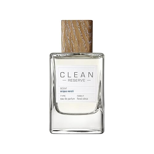 CLEAN RESERVE Acqua Neroli Eau de Parfum | Eco-Conscious & Sustainable Spray Fragrance | Vegan, Phthalate-Free, & Paraben-Free | 3.4 Fl Oz/100mL Beauty & Personal Care CLEAN