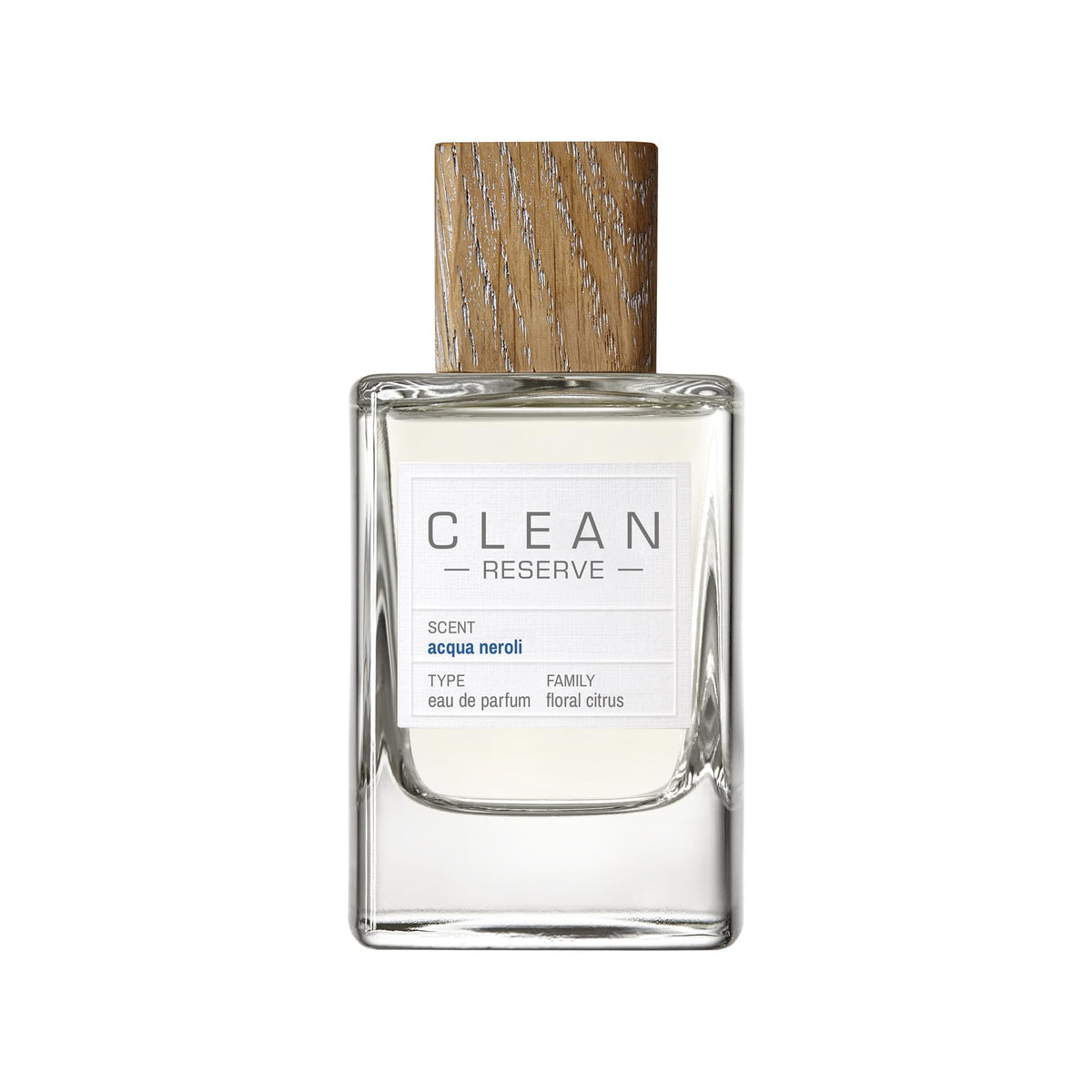CLEAN RESERVE Acqua Neroli Eau de Parfum | Eco-Conscious & Sustainable Spray Fragrance | Vegan, Phthalate-Free, & Paraben-Free | 3.4 Fl Oz/100mL Beauty & Personal Care CLEAN