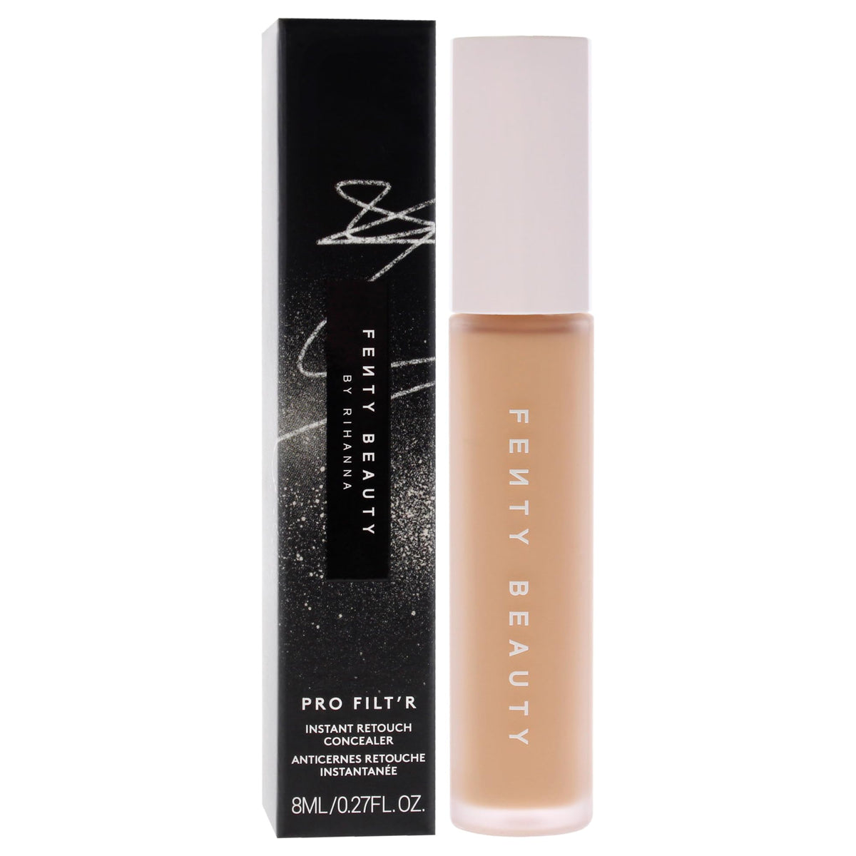 Pro Filtr Instant Retouch Concealer - 260 Medium With Neutral Undertone by Fenty Beauty for Women - 0.27 oz Concealer