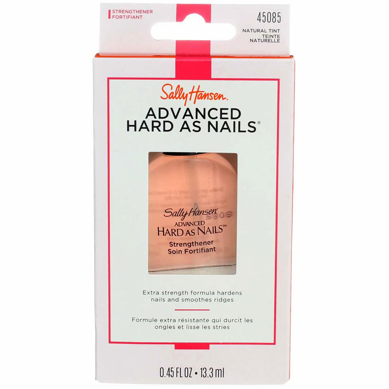 Sally Hansen Advanced Hard As Nails Natural Tint 0.45 Ounce (13.3ml) (2 Pack) Beauty & Personal Care Sally Hansen