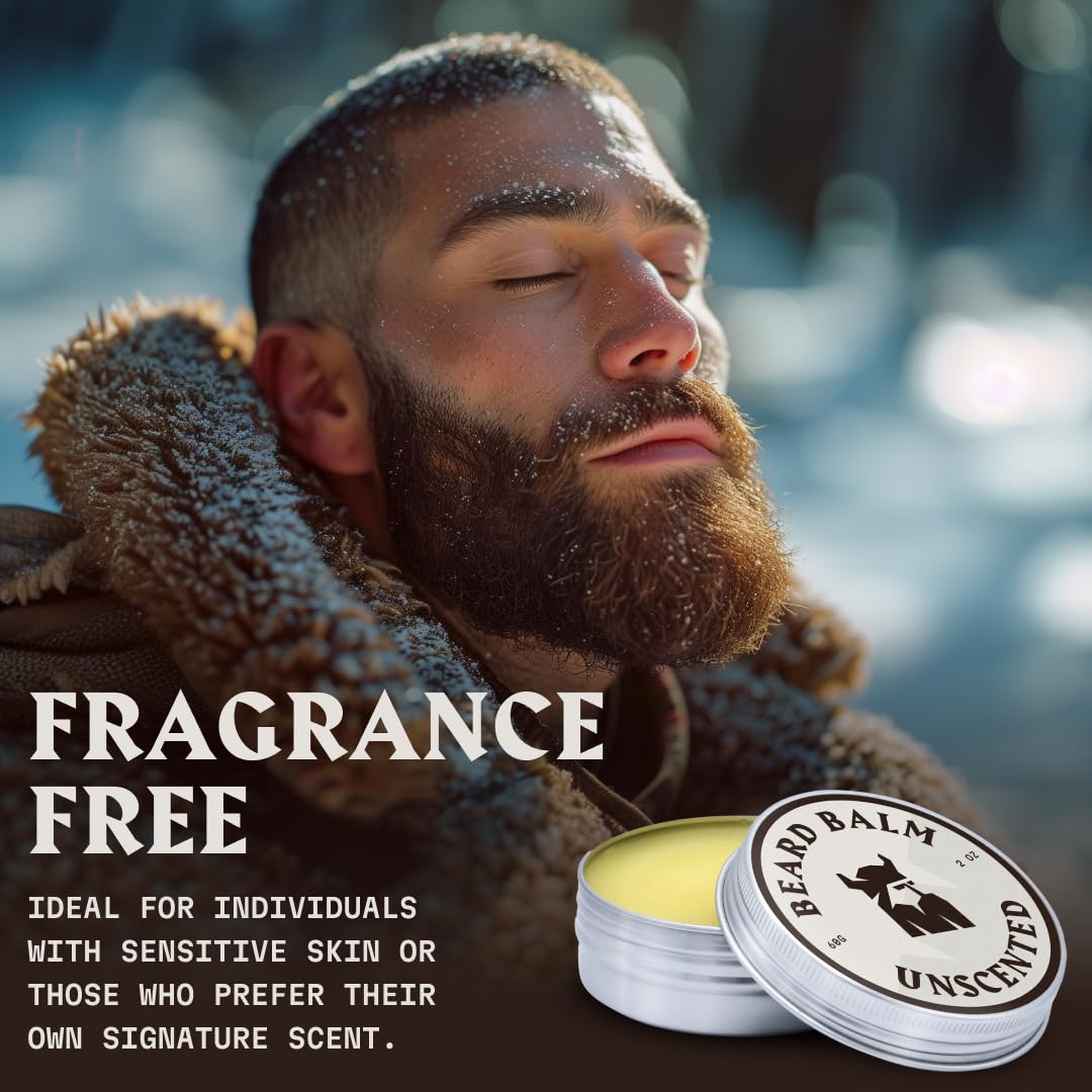 Striking Viking Beard Balm for Men - Leave in Beard Conditioner - Styling Balm Made with Naturally Derived Beard Butter, Argan & Jojoba Oils (2 Ounce Beauty & Personal Care Striking Viking