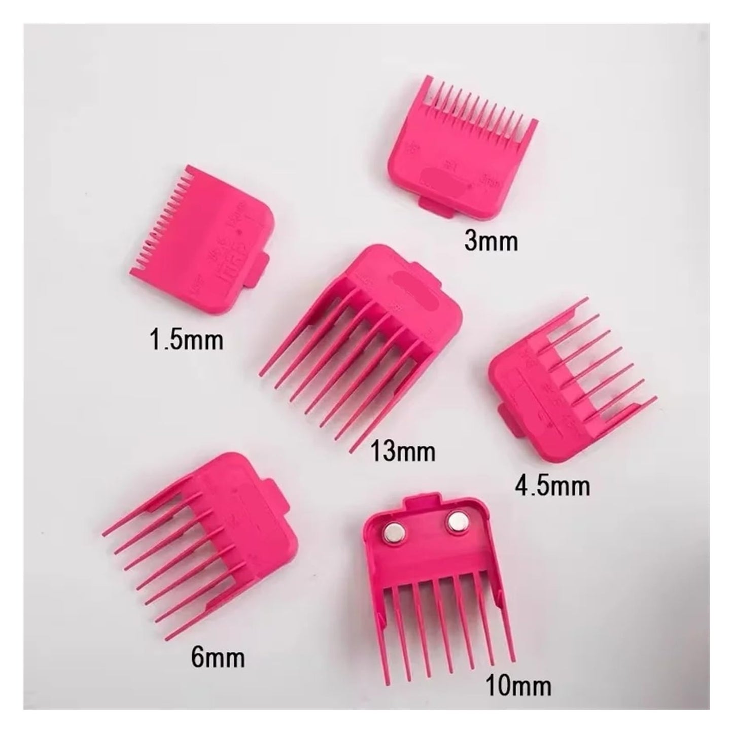 Professional Cutting Guide Comb, Compatible For MRD, Compatible For Wahl, With Metal Magnet Design 1.5/3/4.5/6/10/13MM(Green) Beauty and Personal Care ONYOMCJZR