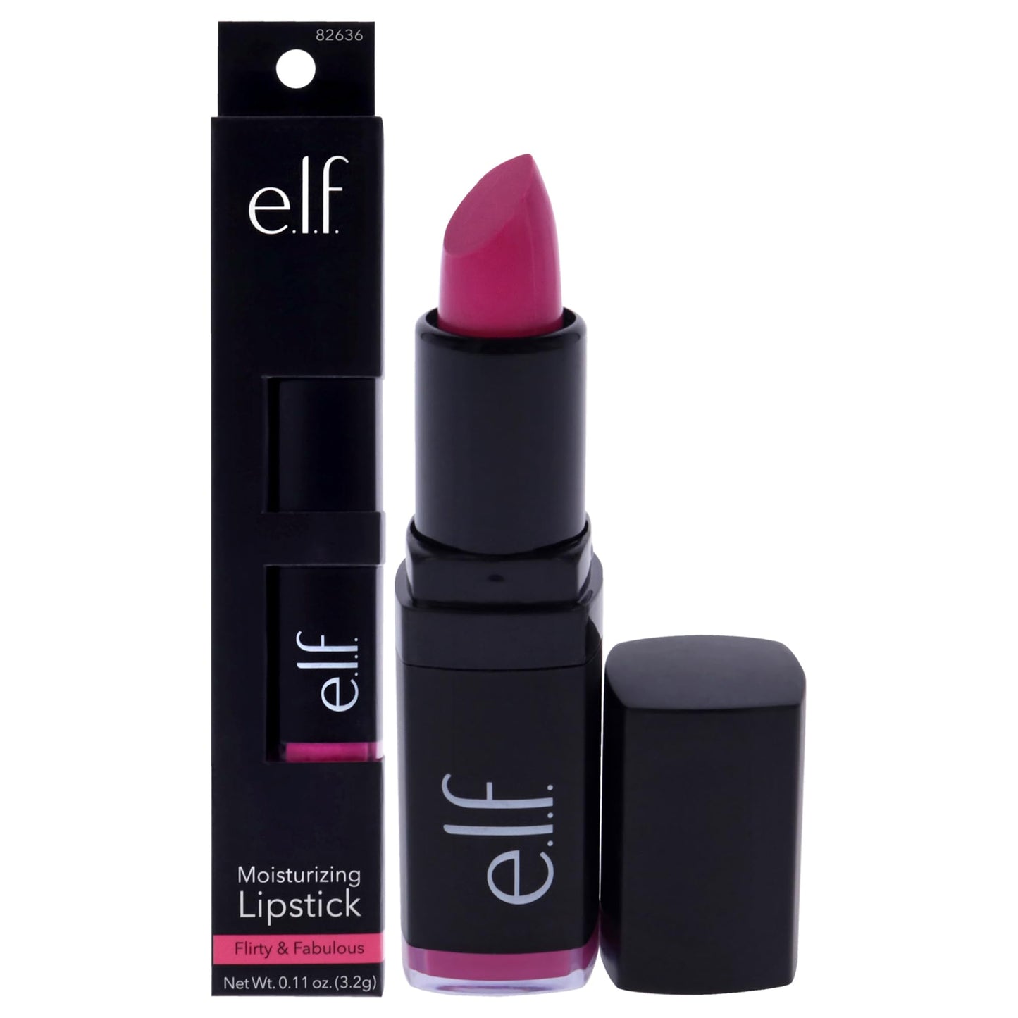 e.l.f. Cosmetics Moisturizing Lipstick, Provides Vibrant Color and Luminous Shine, Flirty and Fabulous Beauty & Personal Care e.l.f.