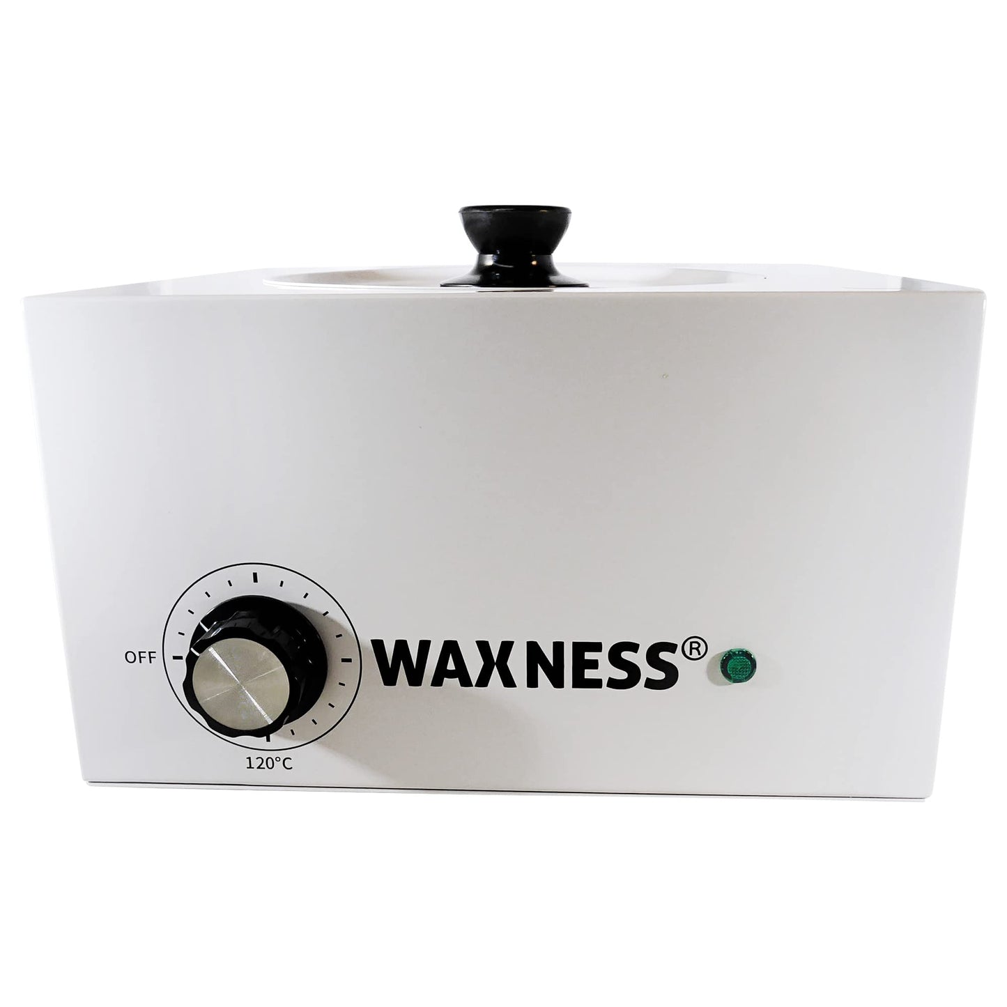 Waxness WN-6003 Elite-Series Large Professional Wax Heater White, 5.5 lb Capacity, Electronic Temperature Control, 300W, for Professional Use Beauty and Personal Care Waxness