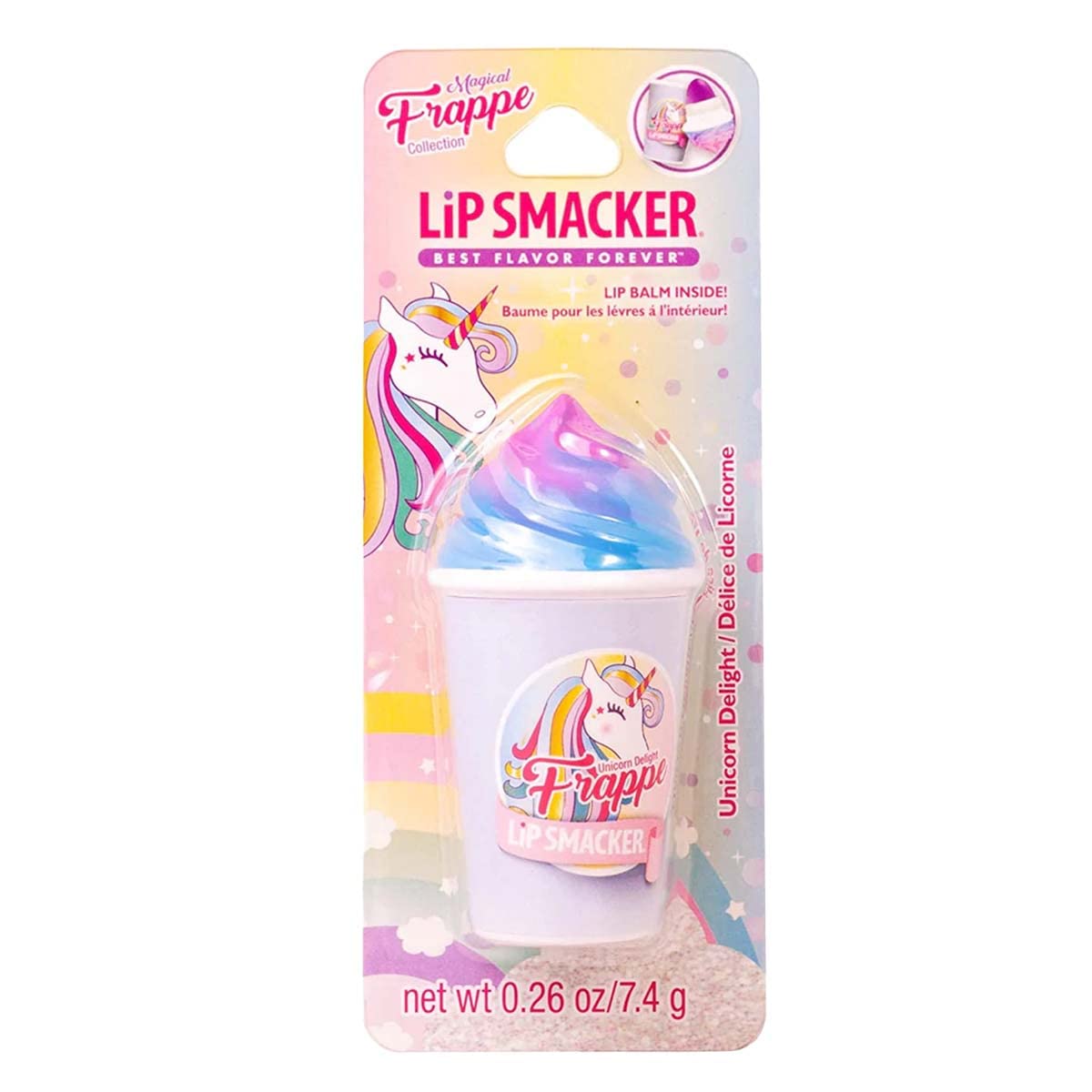 Lip Smacker Frappe Cup Lip Balm, Moisturizing, Soothing Fun Tasty Flavors - Unicorn Beauty & Personal Care Lip Smacker