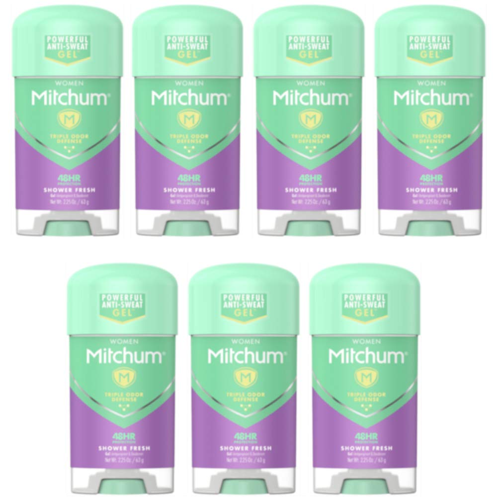 Mitchum Advanced Women Gel Anti-Perspirant & Deodorant, Shower Fresh 2.25 oz (Pack of 7) Beauty and Personal Care Mitchum