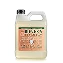 MRS. MEYER'S CLEAN DAY Hand Soap Refill, Made with Essential Oils, Geranium, 33 fl. oz Beauty & Personal Care Mrs. MEYER'S