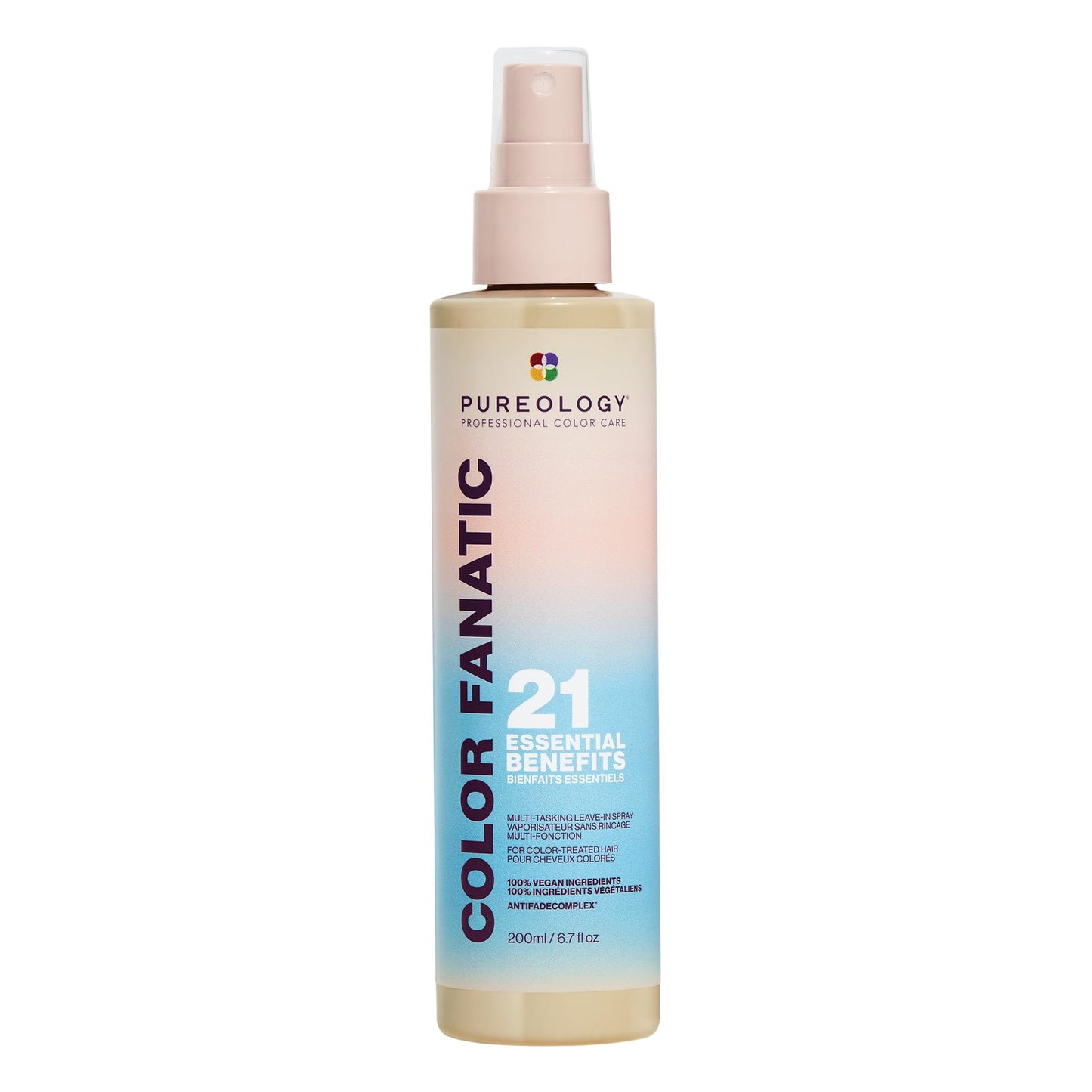 Pureology Color Fanatic Leave In Conditioner - Detangler & Heat Protectant Spray, Provides Hair Shine & Frizz Control, Infused with Coconut & Camellia Beauty and Personal Care Pureology