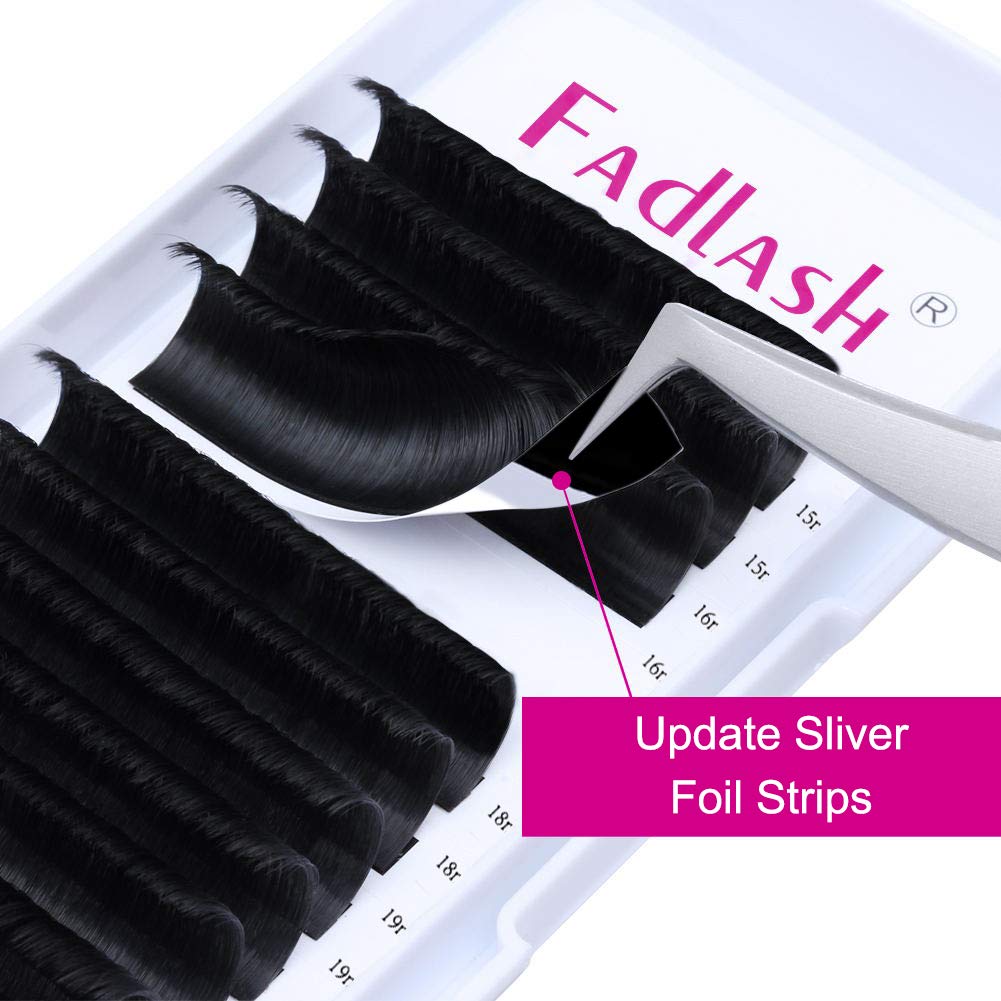 Volume Lash Extensions Easy Fan Eyelashes Extension 0.03 0.05 0.07 0.10 Thickness Rapid Blooming Self Fanning Eyelash Extensions Faux Mink Easy Fan Beauty and Personal Care FADLASH