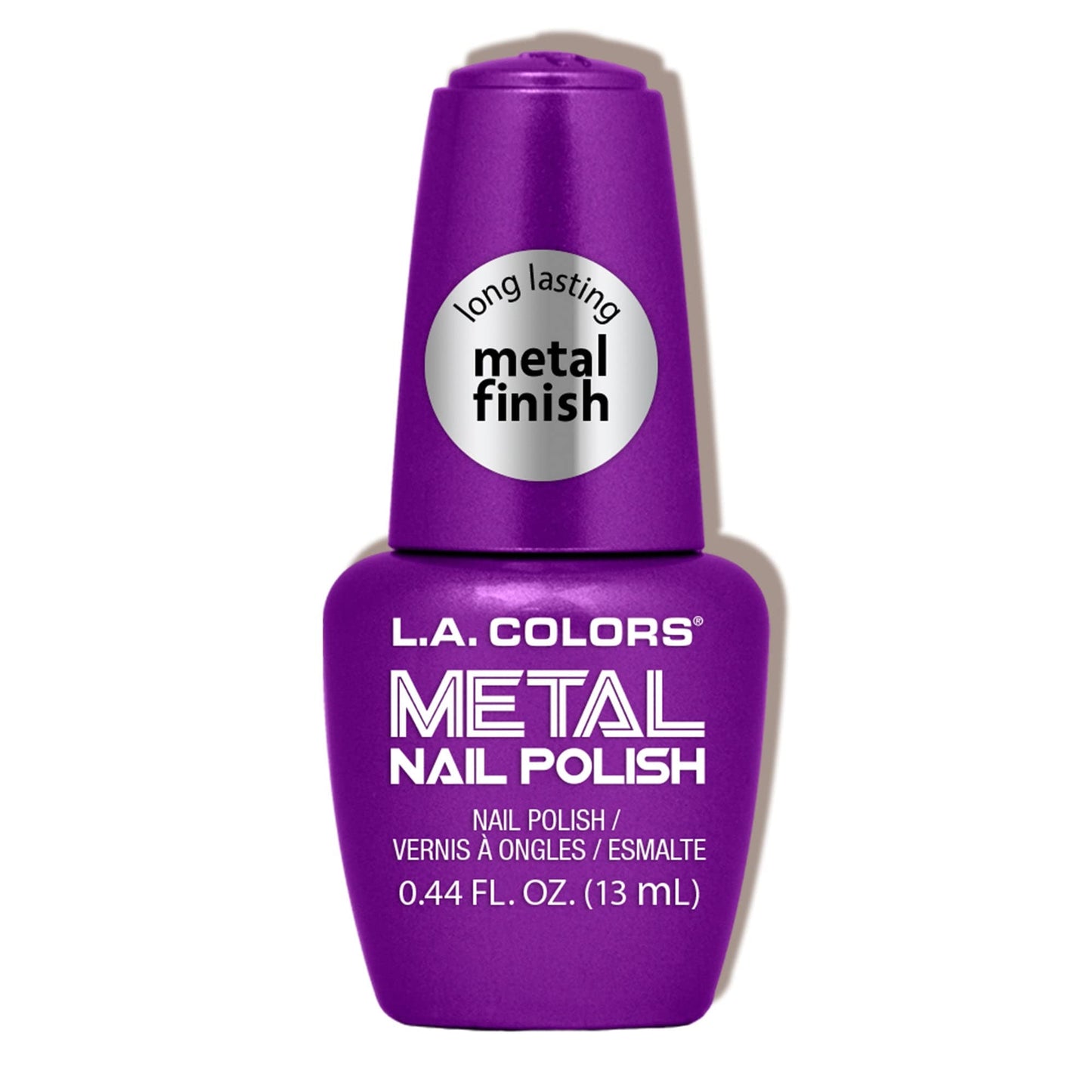 L.A. COLORS Metal Nail Polish, Violet Vixen CNL154 Beauty & Personal Care L.A. COLORS