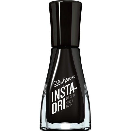 Sally Hansen Insta-Dri, Back to Black, Quick Dry, Long Lasting, Opaque, ShinyBlack Nail Polish Beauty & Personal Care Sally Hansen