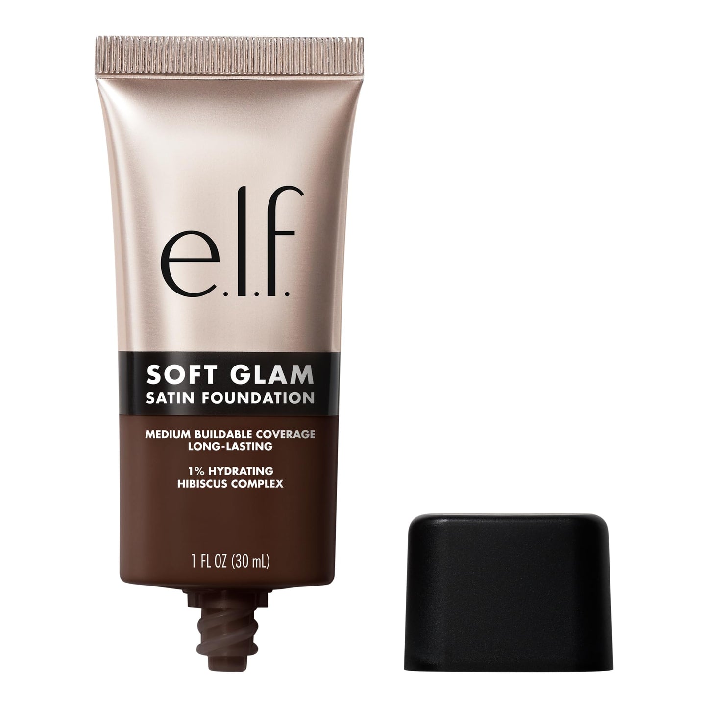 e.l.f. Soft Glam Foundation, Medium Coverage, Long-Lasting & Buildable Foundation For A Smooth, Satin Finish, Vegan , 65 Rich Neutral Beauty & Personal Care e.l.f.