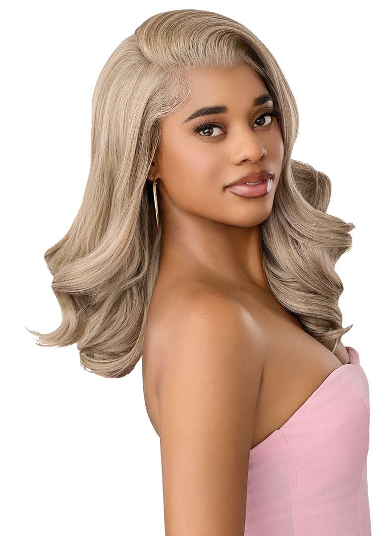 Outre Lace Front Wig -Perfect Hair Line 13X6 - True Frontal Peak 715 (DR2/CREAMY TOFFEE)