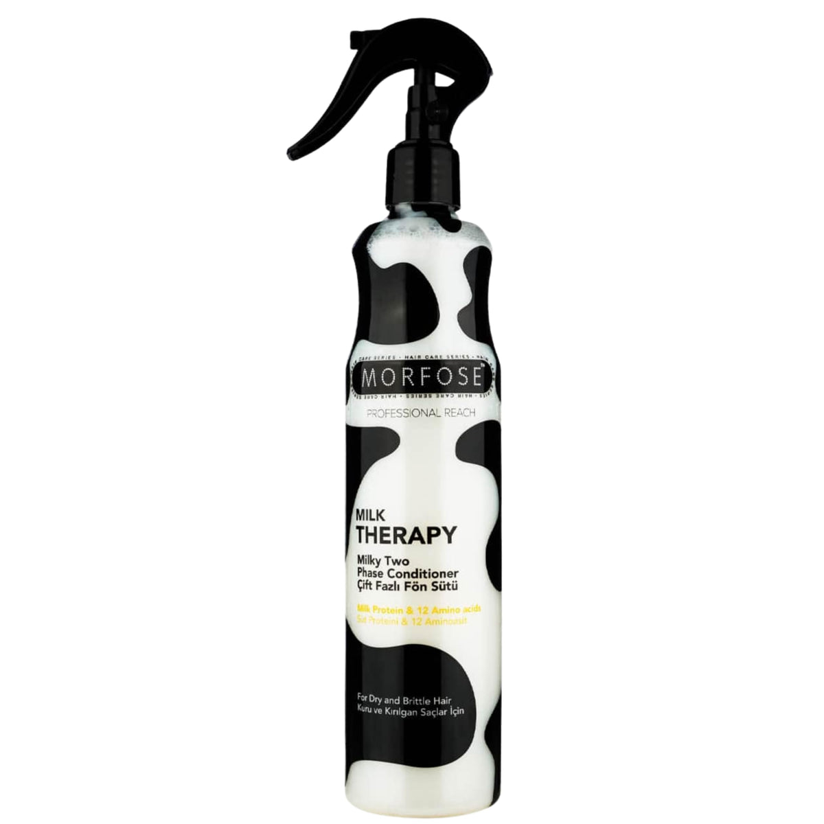 Morfose Professional Two Phase Leave-in Conditioner for Dry, Damaged, or Brittle Strands, Repairs and Protects, Damage, and Split Ends, 13.52 Fl Oz Beauty & Personal Care Morfose