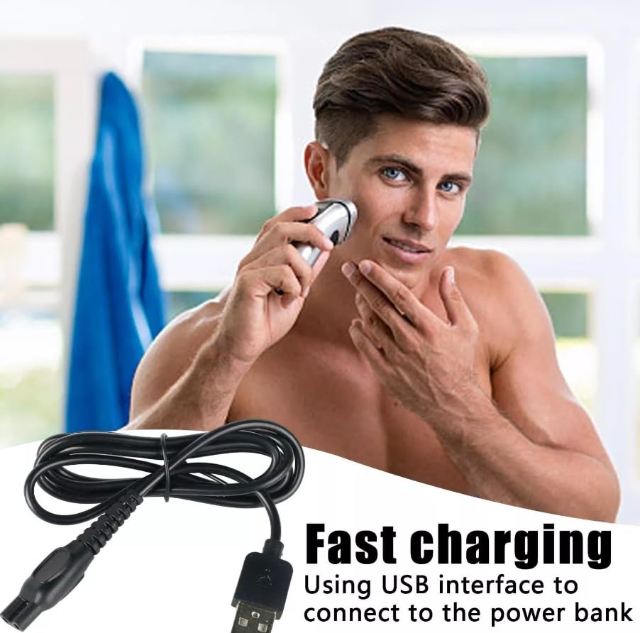 Tuchaolan 5V USB Charging Cable for Phillips Norelco One Blade PQ888 PQ889 MG5910 MG7900 MG7910 MG9510 MG9520 S5885 S7886 Charger Cord Adapter Beauty and Personal Care Tuchaolan