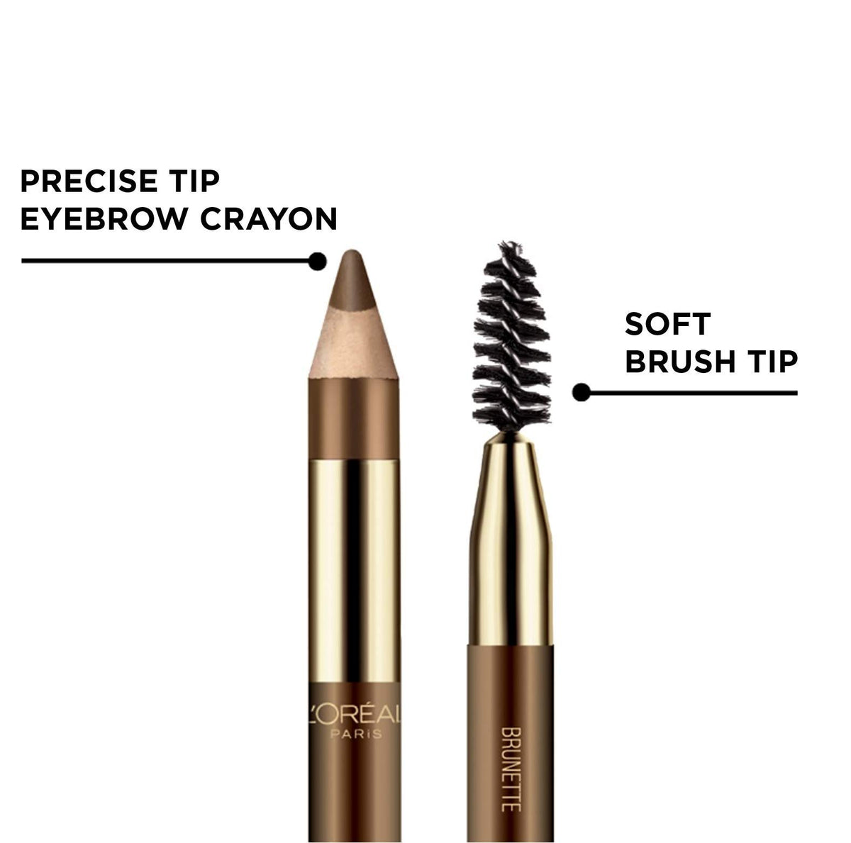 L'Oreal Paris Makeup Brow Stylist Designer Eyebrow Pencil, Blonde (Packaging May Vary)