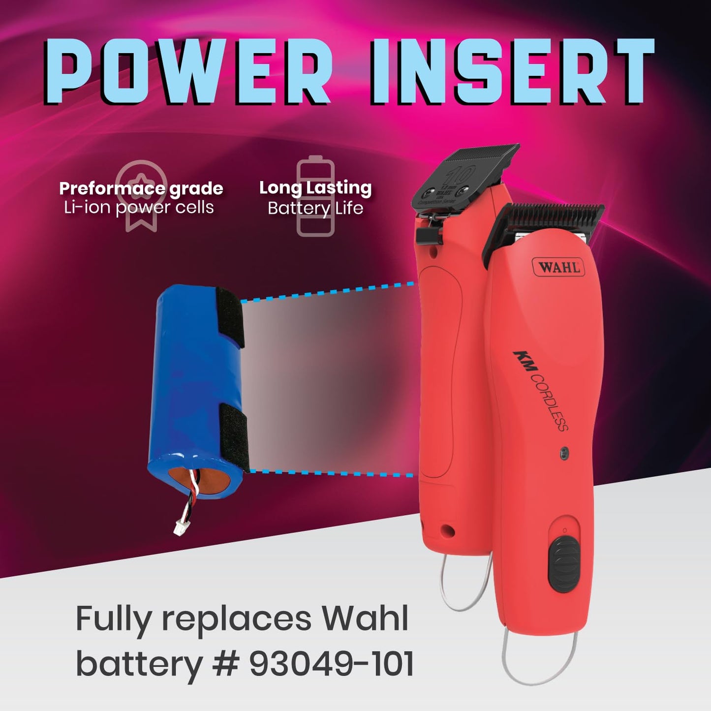 Artisan Power Replacement Battery for Wahl KM Cordless Clippers - Replaces 93049-101 Beauty and Personal Care Artisan Power
