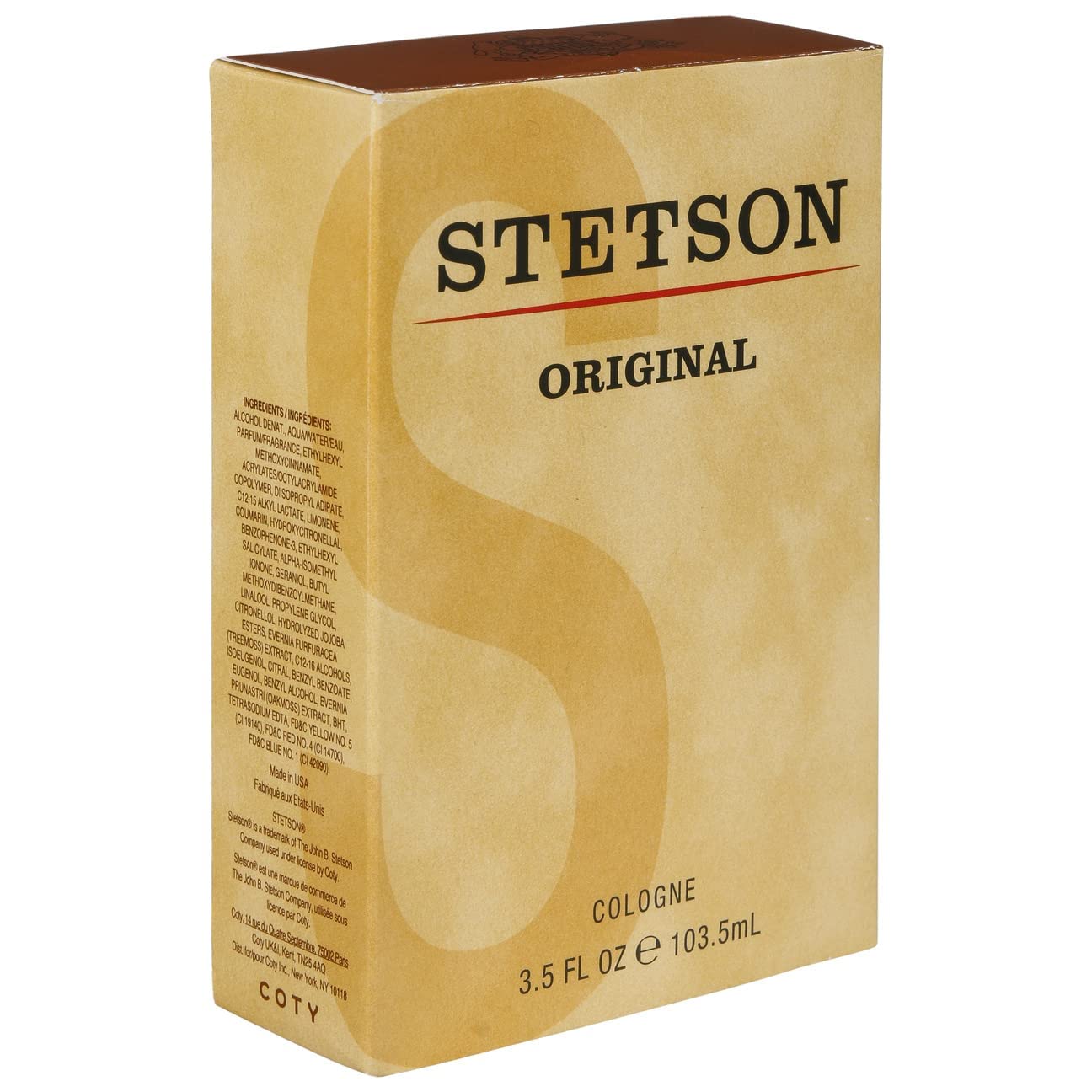 Stetson Original Cologne 3.5oz Beauty & Personal Care SCENT BEAUTY