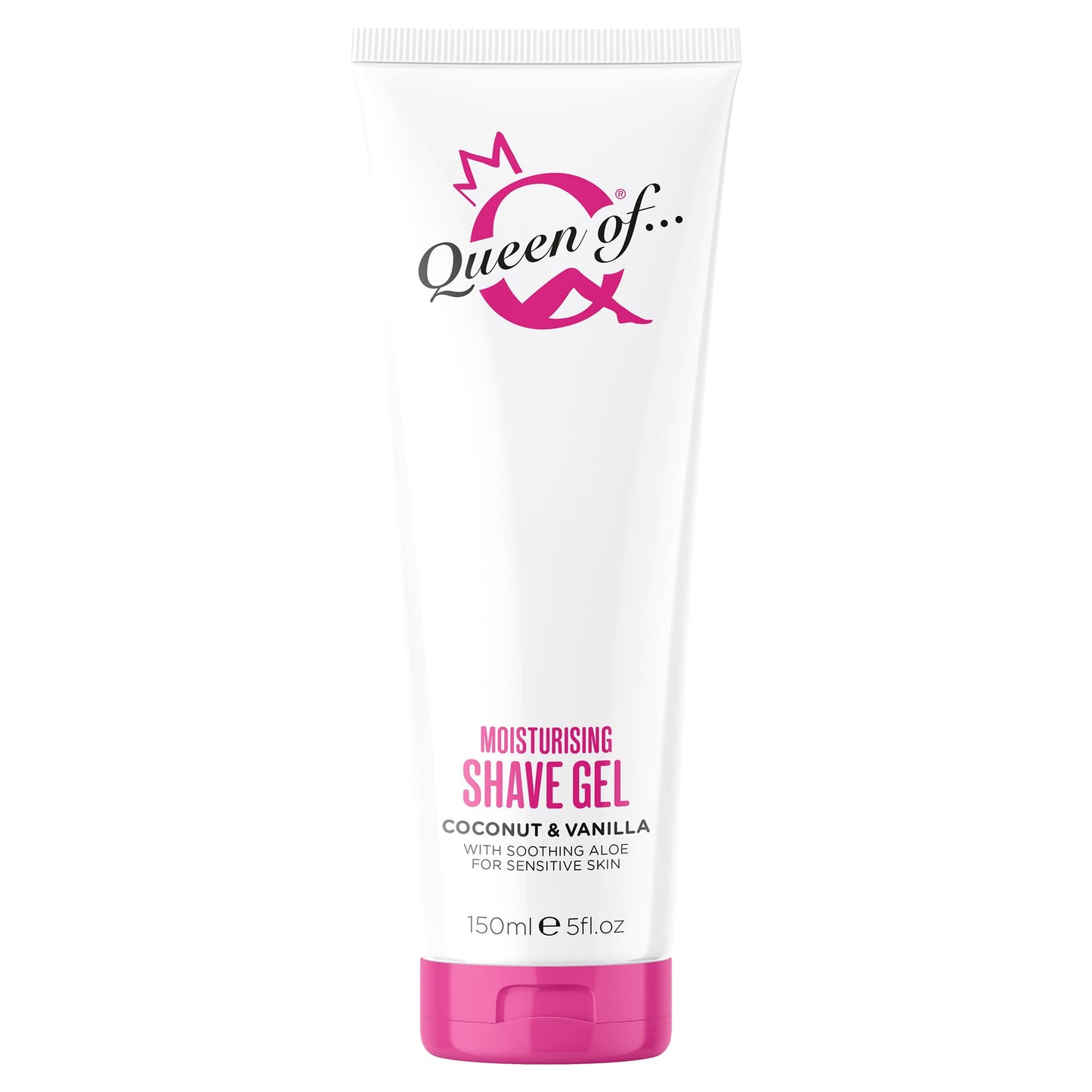 Queen of Ooh la la! Moisturising Women’s Shave Gel for Sensitive Skin, Low Foam Precision Shaving Cream for Legs, Underarms & Bikini, Coconut Beauty and Personal Care QuEeN of