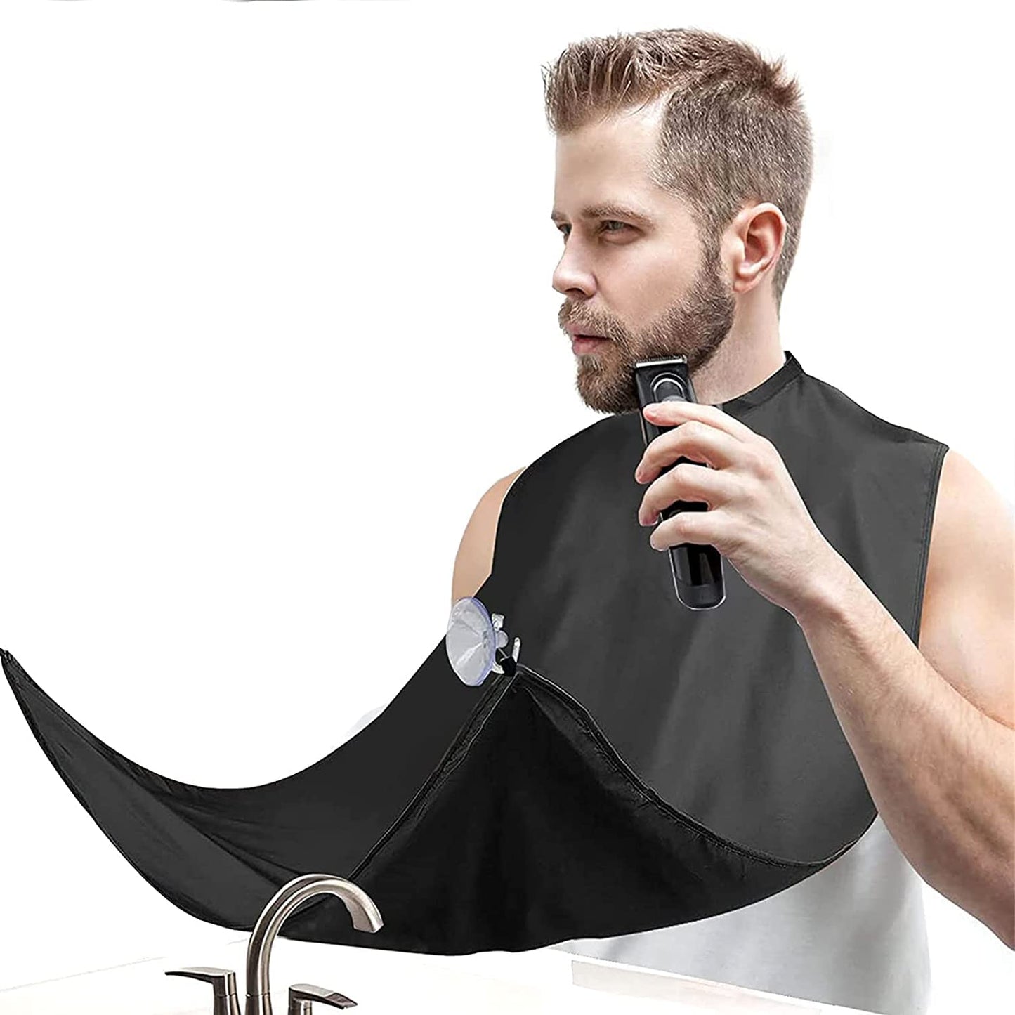 Likeny Beard Bib Beard Apron Gifts for Men Dad Fathers Day Anniversary Valentines Day Stocking Stuffers Christmas Gift for Him Boyfriend Husband From Beauty and Personal Care Likeny
