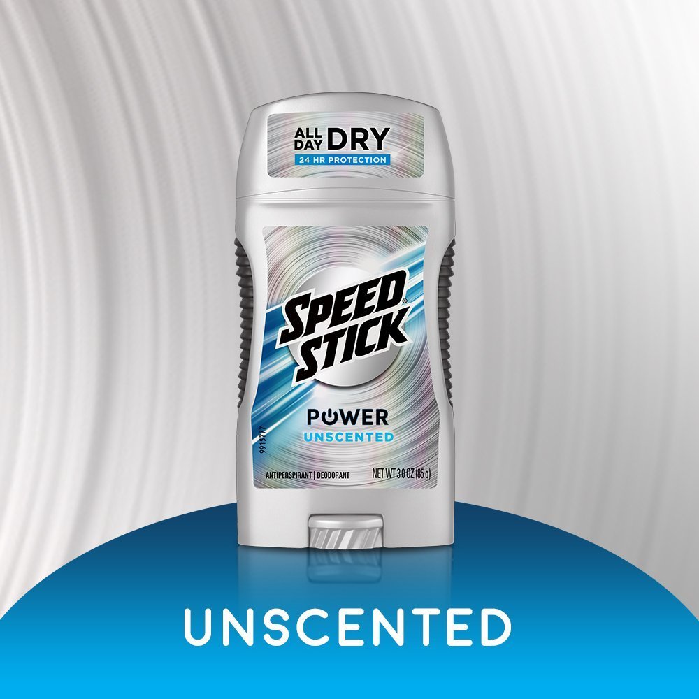 Speed Stick Anti-Perspirant Deodorant, Unscented 3 oz (Pack of 3) Beauty and Personal Care Speed Stick