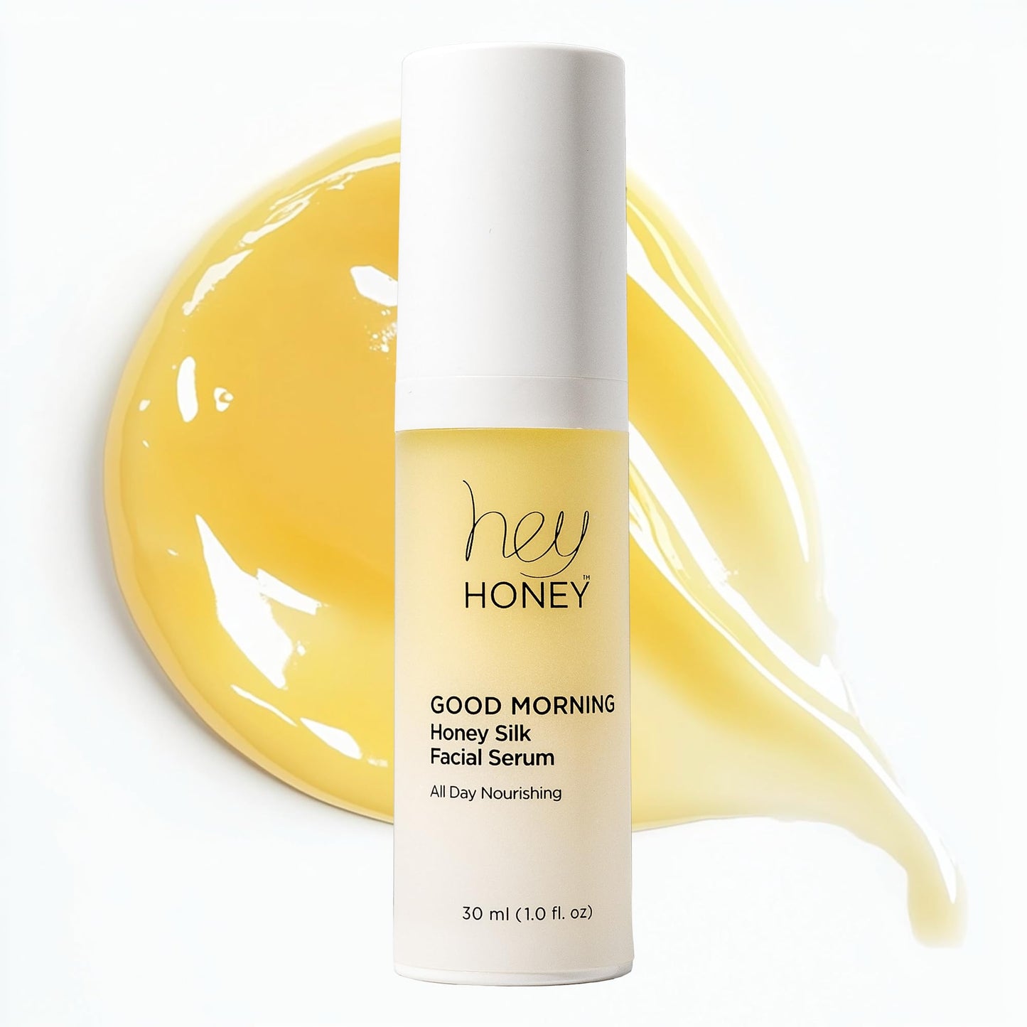 Hey Honey Good Morning Honey Silk Facial Serum | Anti-Aging Vitamin C & Hyaluronic Acid Serum for Radiant Skin Boosts Glow, Smooths Fine Lines Beauty & Personal Care Hey Honey