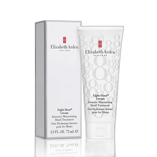 Elizabeth Arden Eight Hour Cream Intensive Moisturizing Hand Treatment, Travel Size Moisturizer, Rich Lotion for Dry, Cracked Skin, Non-Greasy, 2.3 oz Beauty & Personal Care Elizabeth Arden