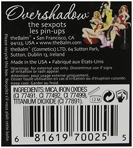 theBalm Overshadow, If You're Rich I'm Single, Finely-Milled, All-Mineral Shimmer Beauty & Personal Care theBalm