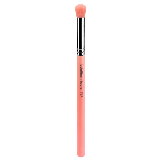 Bdellium Tools Professional Makeup Brush - Pink Bambu Series 767 Round Dome Blender - With Soft Synthetic Fibers, For Blending & Smoothing (Pink, 1pc) Beauty & Personal Care BDELLIUM TOOLS