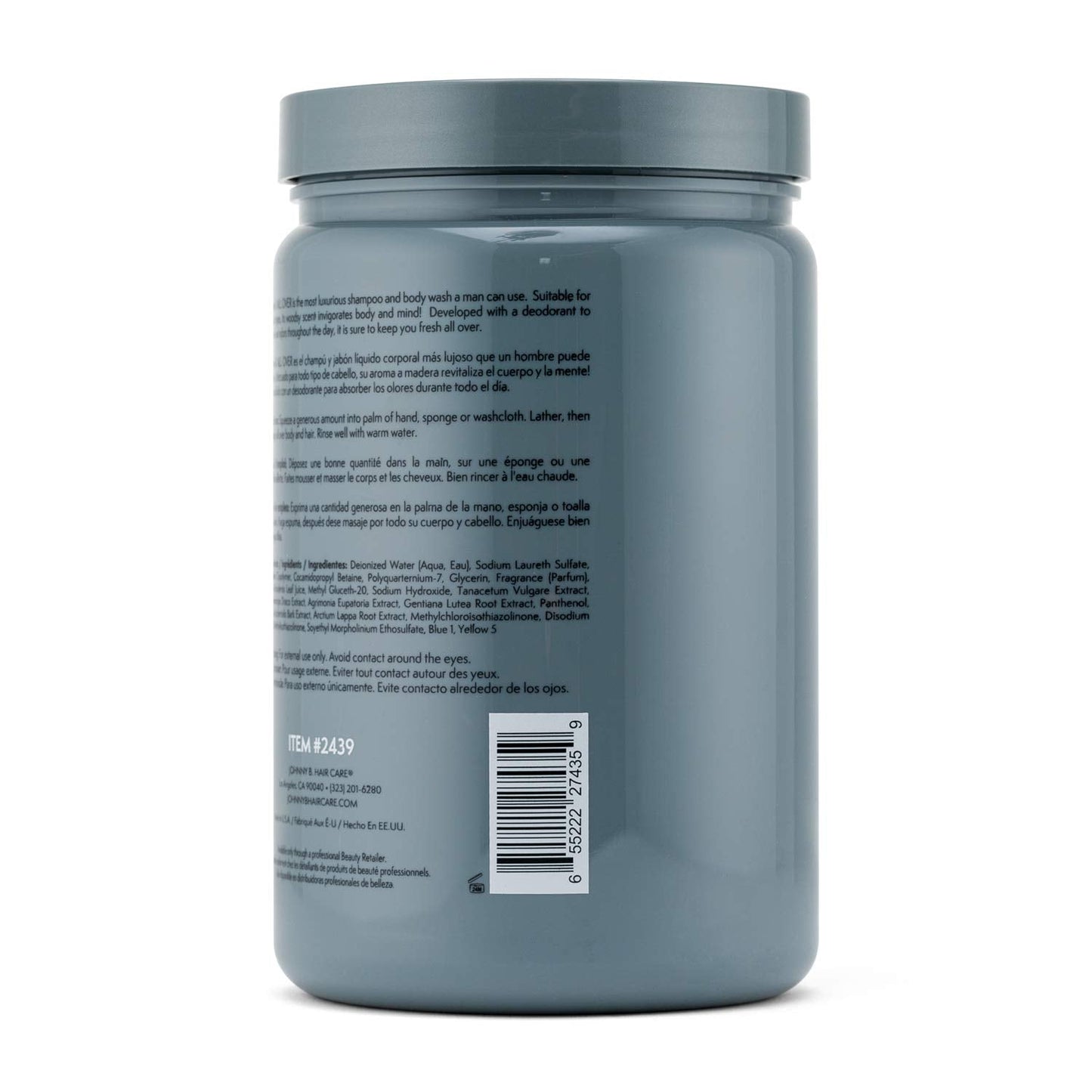 JOHNNY B. Professional All Over Hair Shampoo and Body Wash 32 oz. Beauty & Personal Care JOHNNY B.