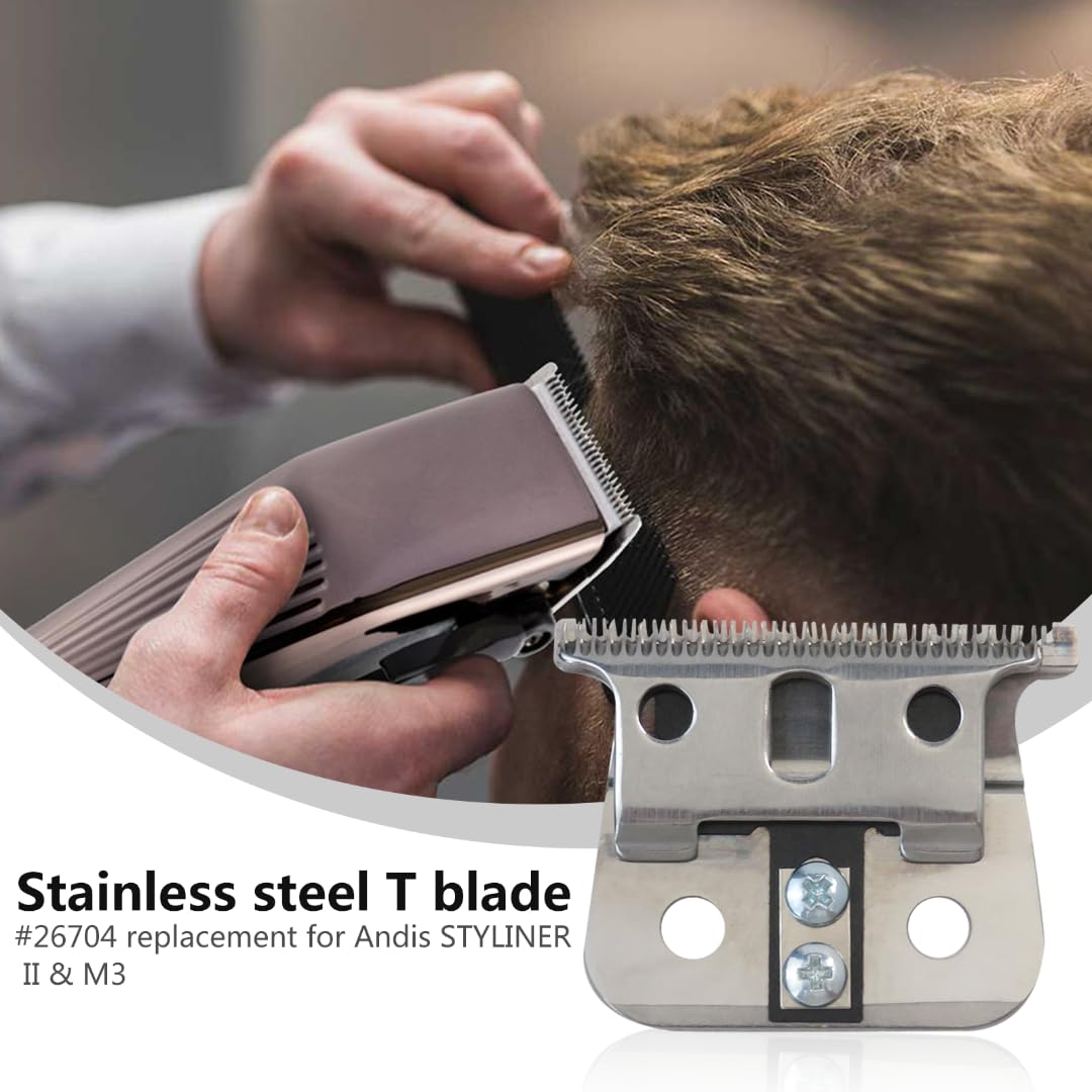 Professional #04521 Replacement Clipper Cutter Blade Trimmer T- Blade for Andis T*Outliner, GTX, GO, GTO and SLS Trimmers Beauty and Personal Care YTXXDEUS