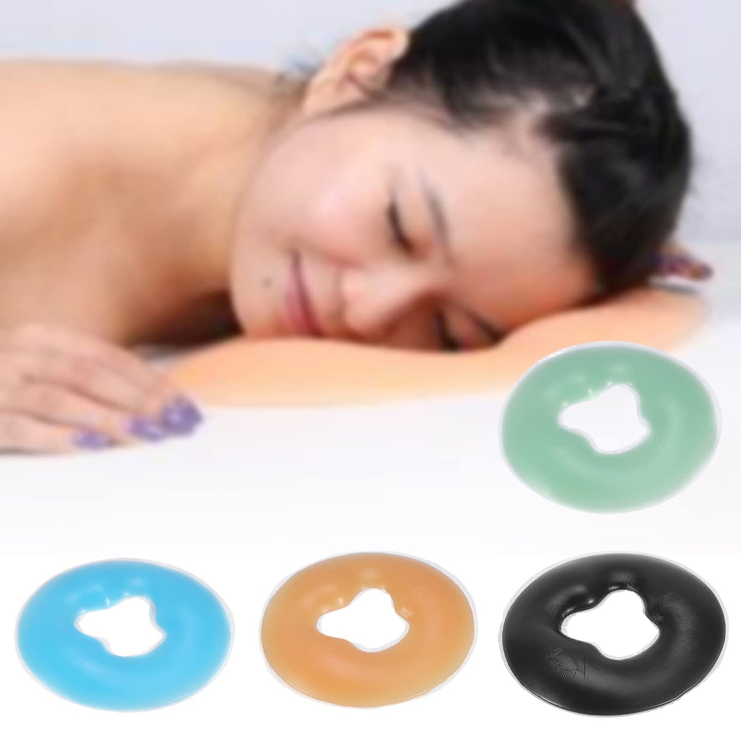 Face Massage Pillow Silicone Pillow Silicon Face Spa Pillow Face Pillow Face Relax Cushion Pad Beauty and Personal Care YUYTE